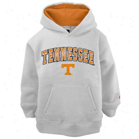 Tennesseee Volunteers Youth White Automatic Hoody Sweatshirt