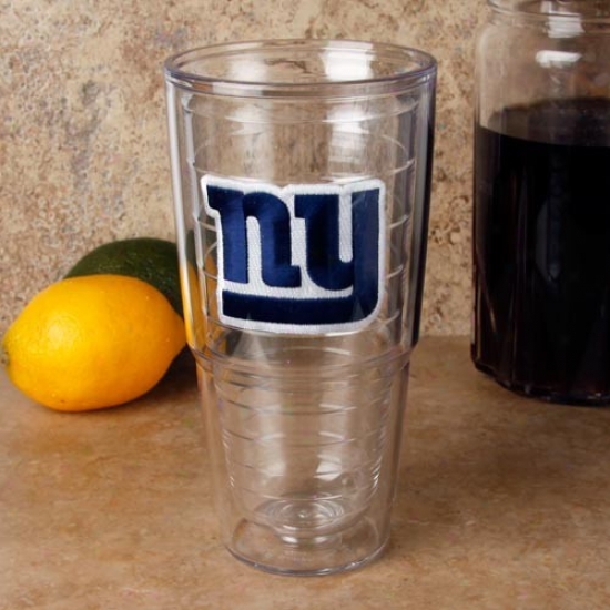 Tervis Tumbler New York Giants Clear 24oz. Team Logo Tall Tumbler Cup