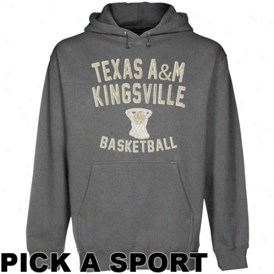 Texas A&m Kingsville Javelinas Legacy Pullover Hoodie - Gunmetal