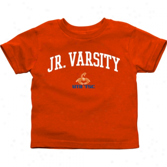 Texas Brownsville Scorpions Infant Jr. Varsity T-syirt - Orange