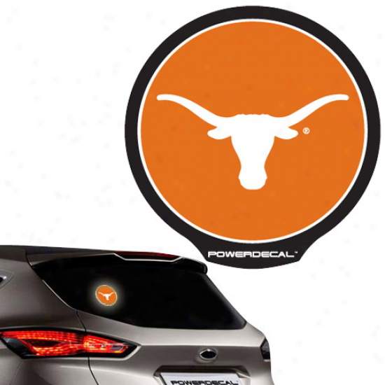 Texas Longhorns Backlit Led Motion Sensing Powerdecal