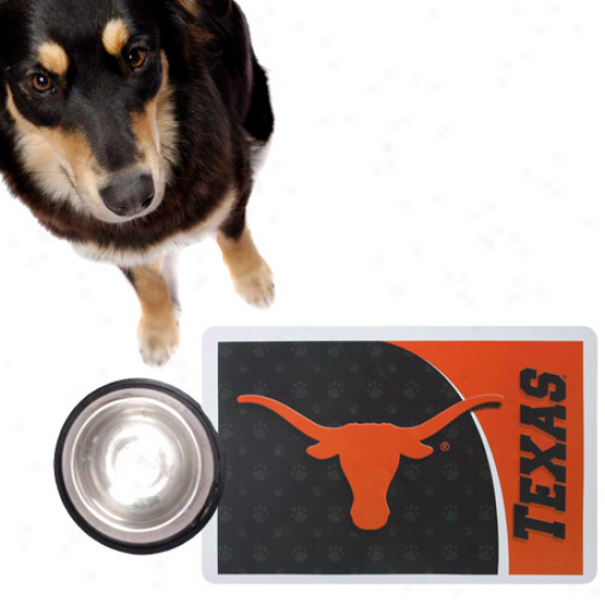 Texas Longhorns Burnt Orange Pet Mat