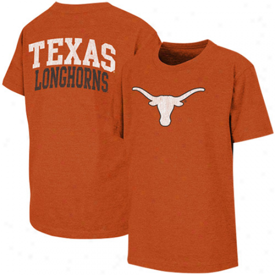 Texas Longhorns Youth Touchdown T-shirt - Burnt Orange