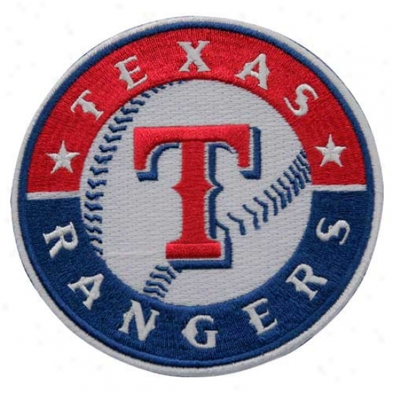 Texas Rangers Emboridered Team Logo Collectible Patch-