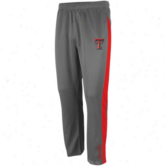 Tecas Tech Red Raiders Charcoal Rival Pants