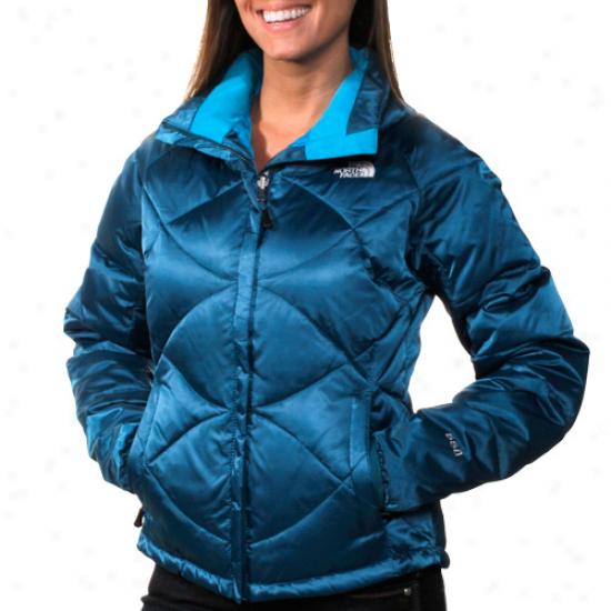 The North Face U.s. Freeskiing Womens Aconcagua Full Zip Down Jacket - Octopus Livid