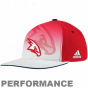 Adidas Atlanta Hawks Red-white 2011 Official Draft Day Flex Peformance Hat