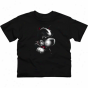 Boston Terries Youth Blackout T-shirt - Black