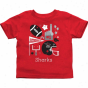 Jacksonville Syarks Infant Fanfare T-shirt - Red