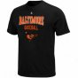 Majestic Baltinore Orioles Kings Of Swing T-shirt - Black