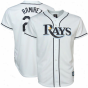 Majestic Manny Ramitez Tampa Bay Rays Youth Replica Jeresy - White