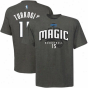 Majestic Orlando Magic #15 Hedo Turkoglu Charcoal Actor T-shirt