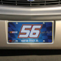 Matrin Truex Jr. Checkered Flag License Plate