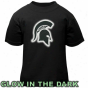 Michigan State Spartans Toddlerr Glowgo T-shitr - Black