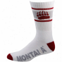 Montana Grizslies Striped Cushion Company Socks