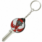 New Mexico Lobos Basketball Key Blank Keychain