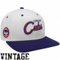 Nike Chicago Cubs White-royla Blue Cooperstown Snapbaack Adjustable Hat