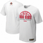 Nike Ohio State Bucjeyes Silver Elite Basketball Practice T-shirt - White