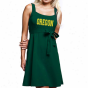 Oregon Ducks Ladies Green Campus Best Belred Sundress