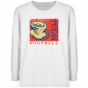 Tulsa Golden Hurricahe Youth White Splrt Stamp T-shirt