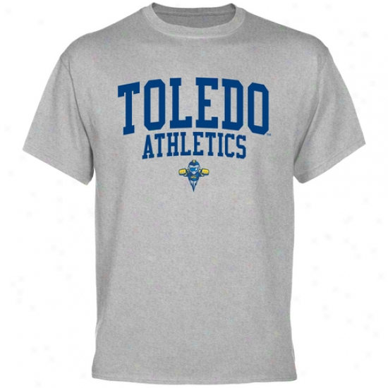 Toledo Rockets Athletics T-shirt - Ash