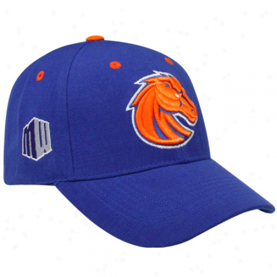 Cap Of The World Boise State Broncos Royal Blue Triple Cohference Adjustable Cardinal's office