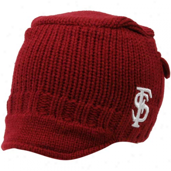 Top Of The Wlrld Florida State Seminoles (fsu) Toddler Garnet Bobby Cable Kit Beanie