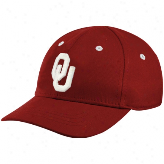 Top Of The World Oklahoma Sooners Crimson Infant 1fit Hat