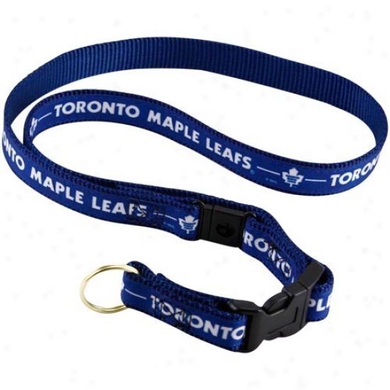 Toronto Maple Leafs Navy Blue Lanyadd