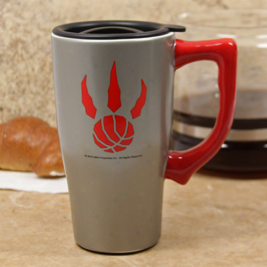 Toronto Raptors 16oz. Ceramic Pass Tumbler W/lid