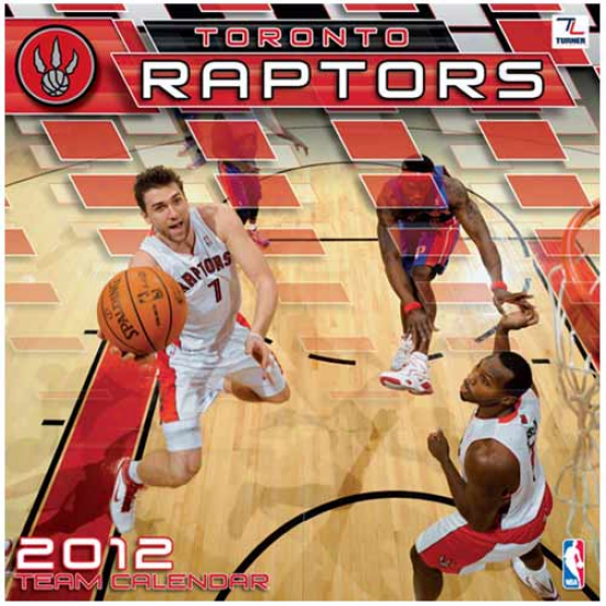 Toronto Raptors 2012 Wall Calendar