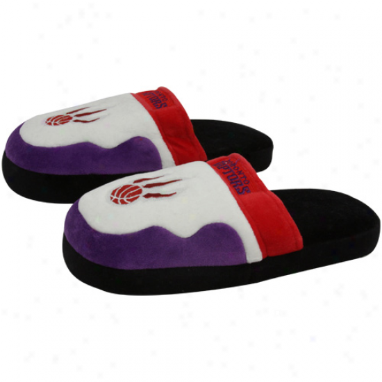 Toronto Raptors Unisex Team Color Scuff Slippers