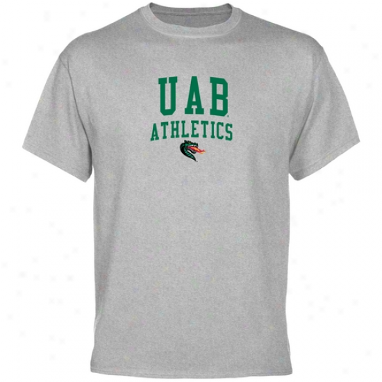 Uab Blazers Athletics T-shirt - Ash