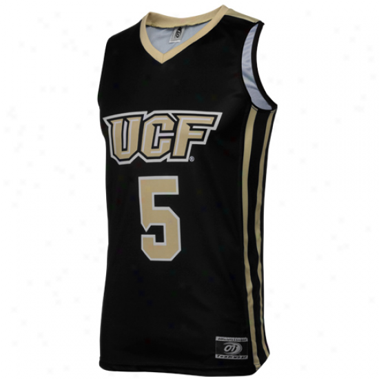 Ucf Knights #5 Replica Basketball Jersey - Black