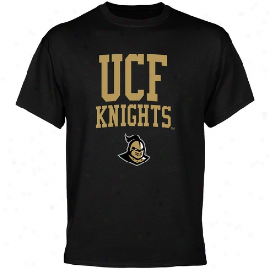 Ucf Knights Team Curve T-shirt - Black