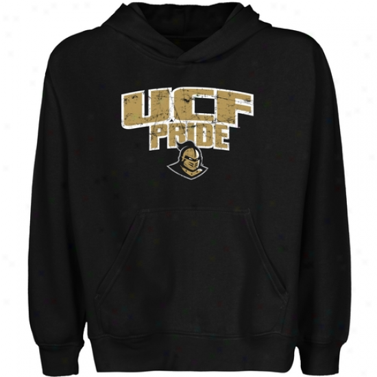 Ucf Knights Youth State Pride Pullover Hoodie - Black