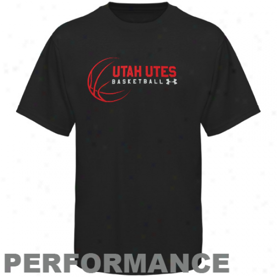 Under Armour Utah Utes Game Changer Performance Premium T-shirt - Black