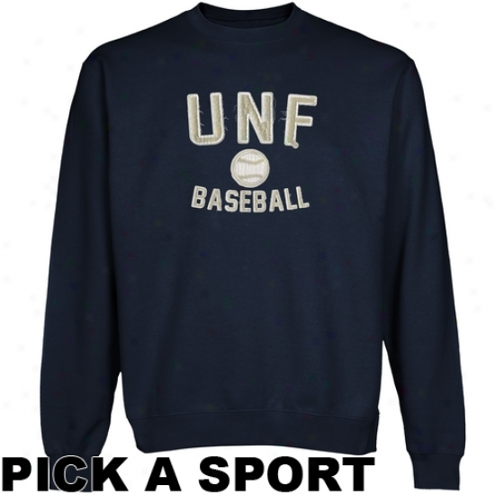 Unf Ospreys Legacy Crew Neck Fleece Sweatshirt - Navy Buue