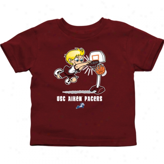 University Of-South Carolina Aiken Pacers Infant Boys Basketball T-shirt - Cardinal