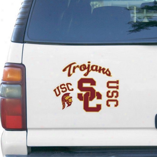 Usc Trojans 3-pack Magnet Set- -