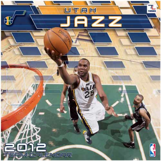 Utah Jazz 2012 Wall Calendar