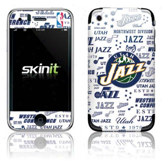 Utah Jazz Historic Blast Iphone 3g/gs Skin