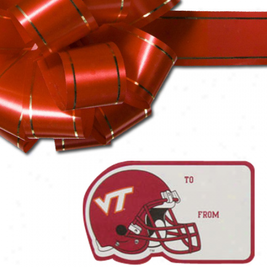 Virginia Tech Hokies 3-pack Team Gift Tag Sheets