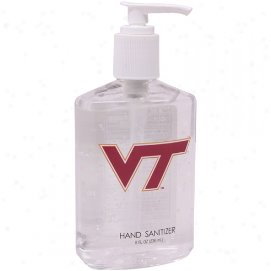 Virginia Tech Hokies 8oz. Mode of procedure Sanitizer Dispenser