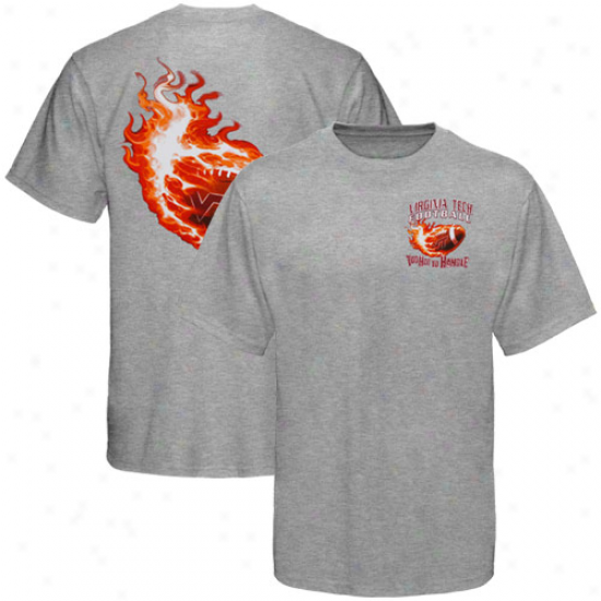 Virginia Tech Hokies Ash Too Hot To Handle T-shirt