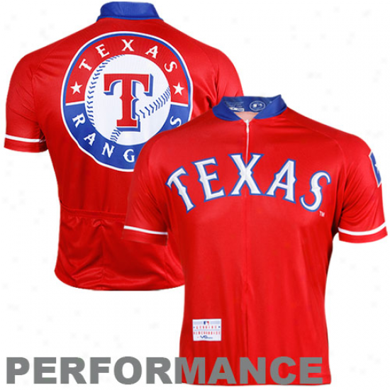 Vomax TexasR angers Stock Performance Cycling Jersey - Red