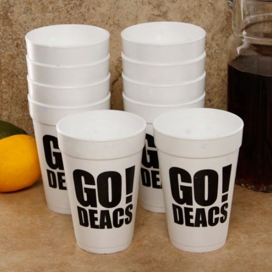 Wake Forest Demon Deacons 10-pack 16oz. Team Slogan Foam Cups