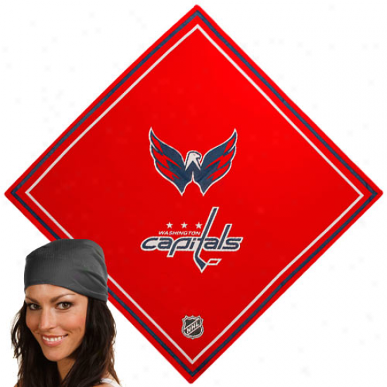 Washington Capitals Red Jersey Bandana