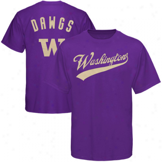 Washington Huskies Purple Blender T-shirt