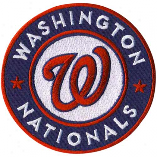 Washington Nationals Embroidered Team Logo Collectible Patch